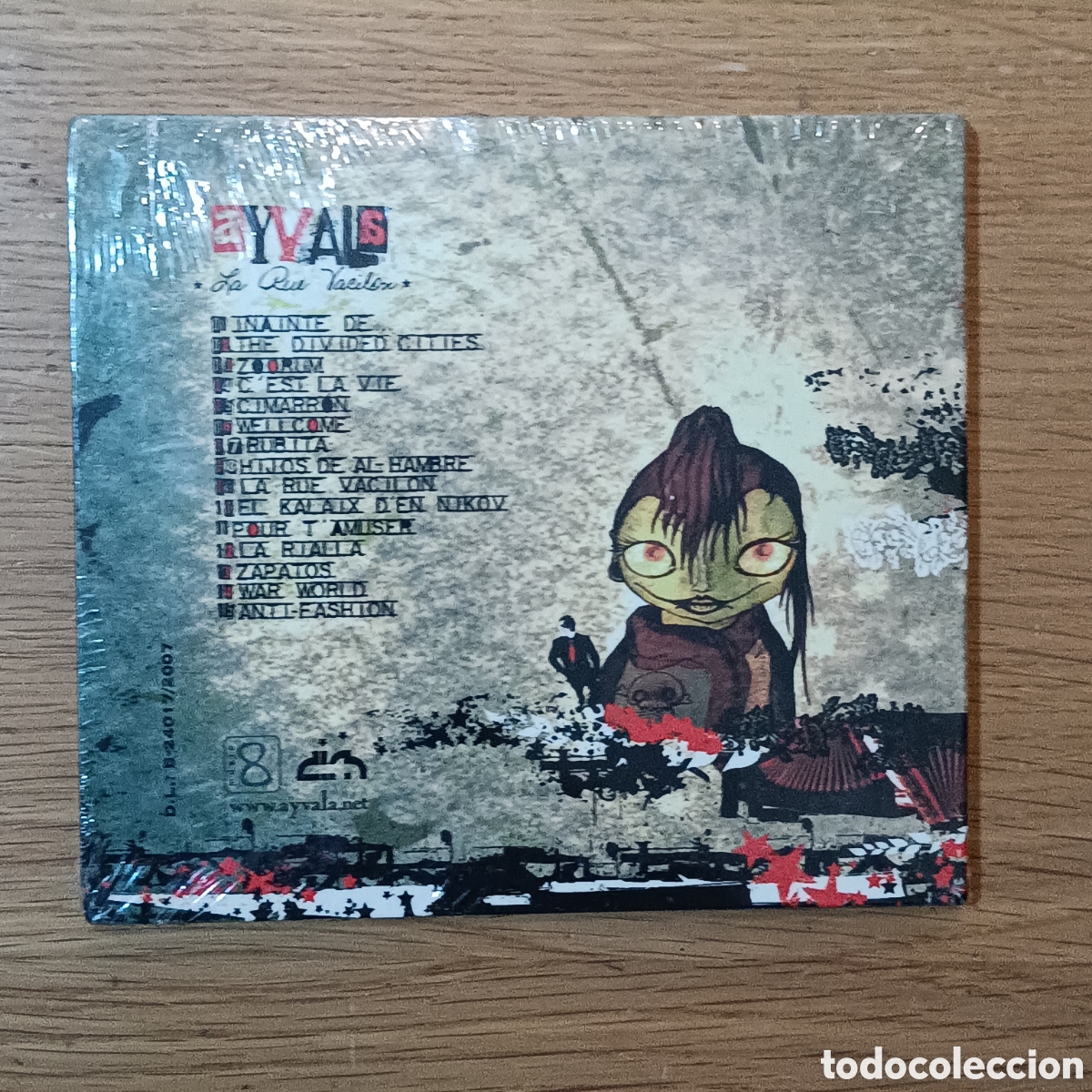 CDs de m&uacute;sica: Ayvala CD La Rue Vacilon (NUEVO PRECINTADO) - Foto 2