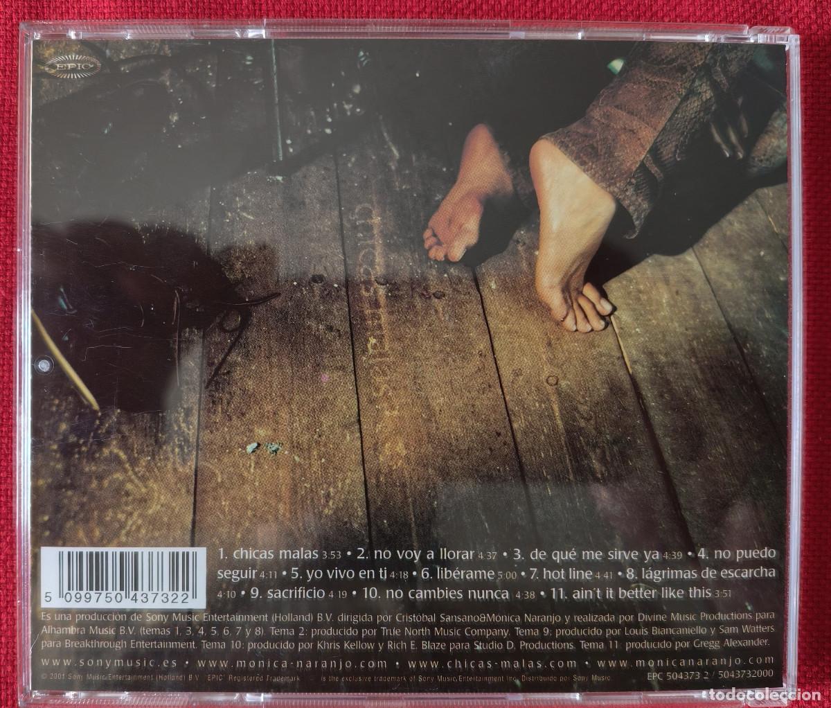 CDs de m&uacute;sica: M&oacute;nica Naranjo: Chicas malas - Foto 2