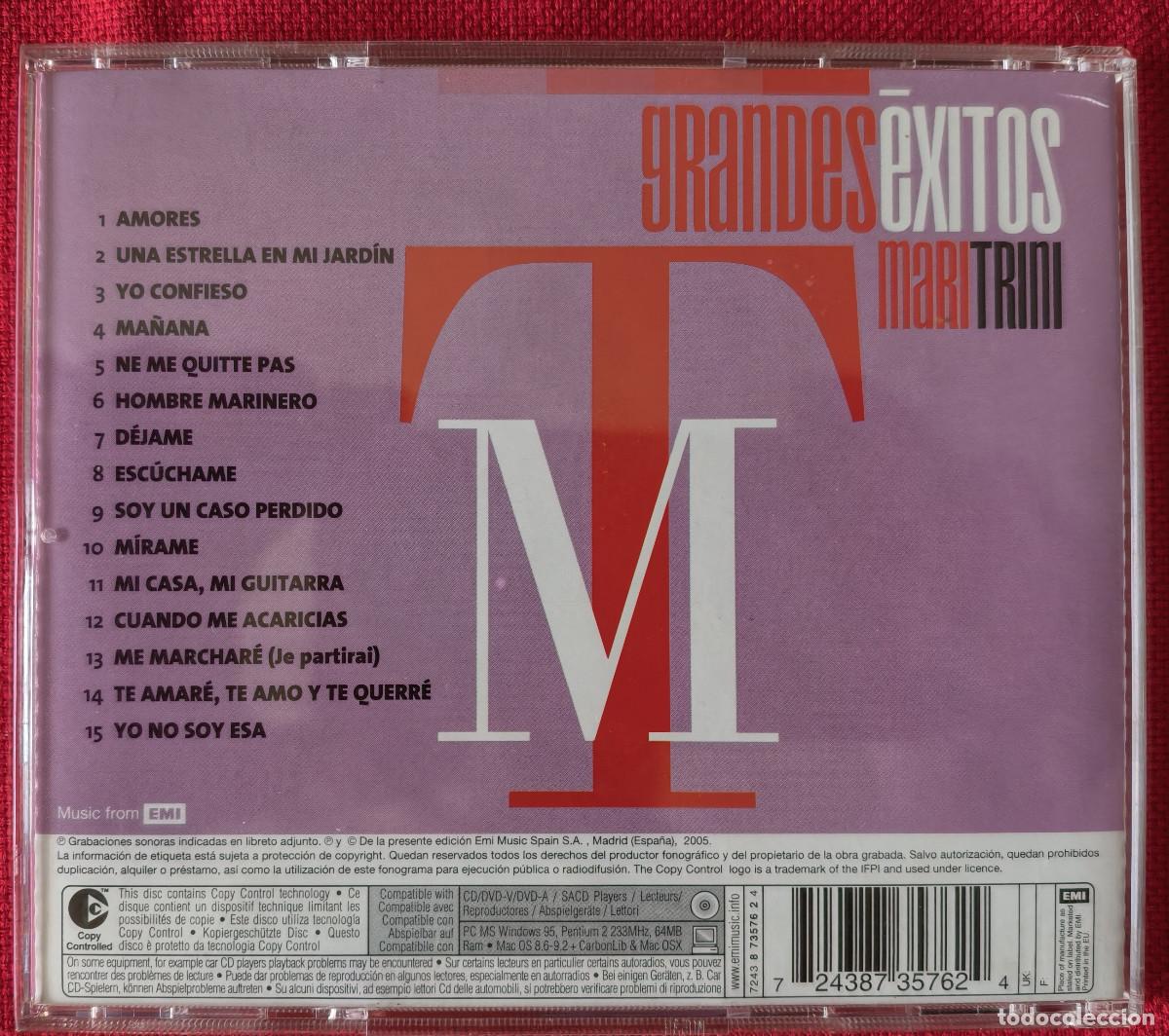 CDs de m&uacute;sica: Mari Trini: Grandes &eacute;xitos - Foto 2