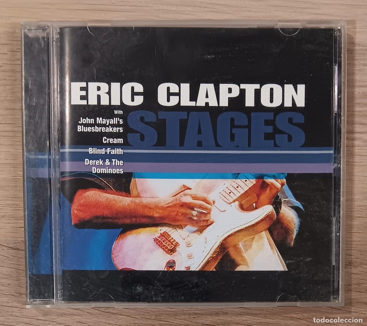 CDs de m&uacute;sica: CD COMPACT DISC ERIC CLAPTON STAGES - Foto 1