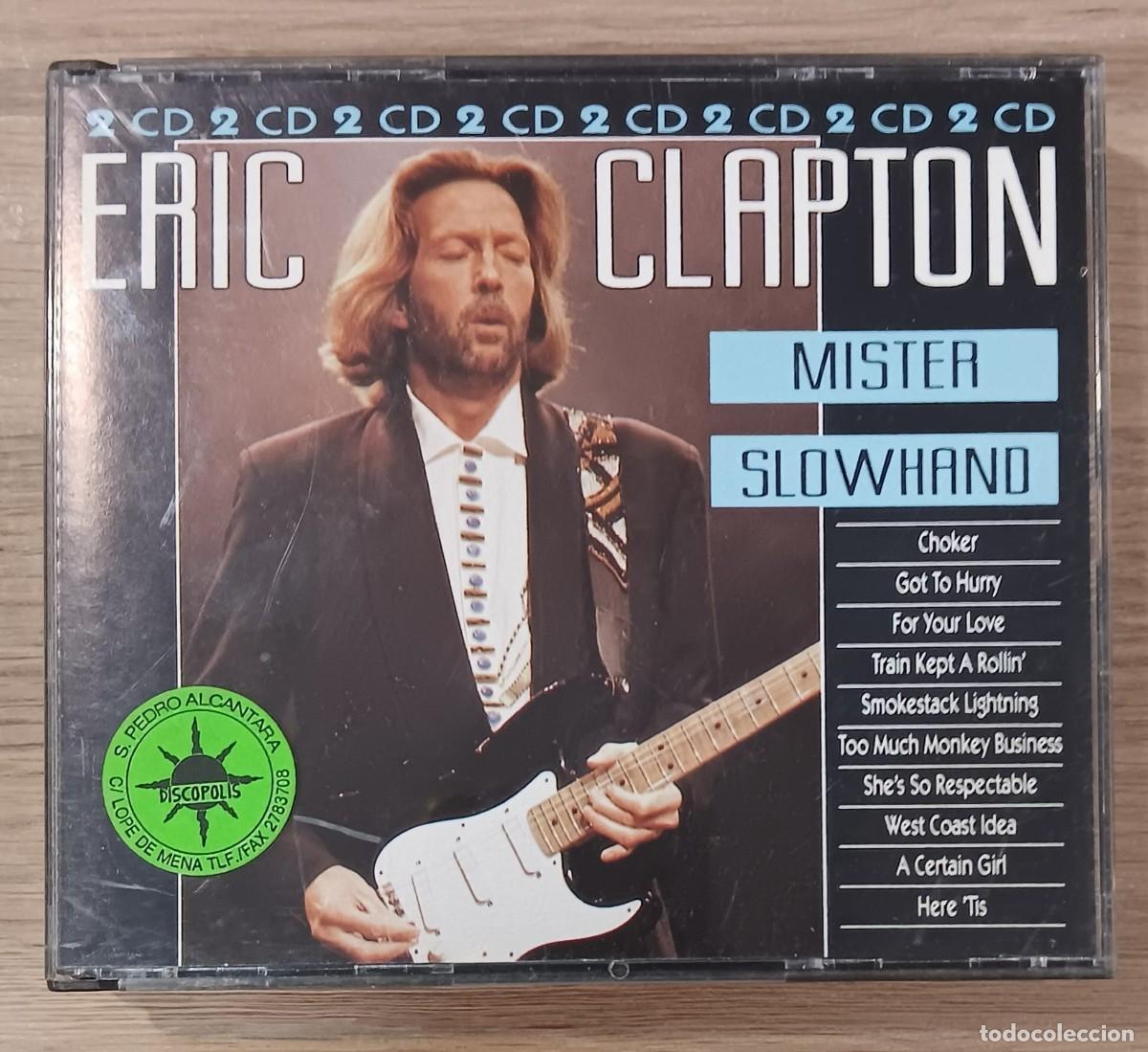 CDs de m&uacute;sica: CD DOBLE 2 DISCOS COMPACT DISC ERIC CLAPTON MISTER SLOWHAND - Foto 1