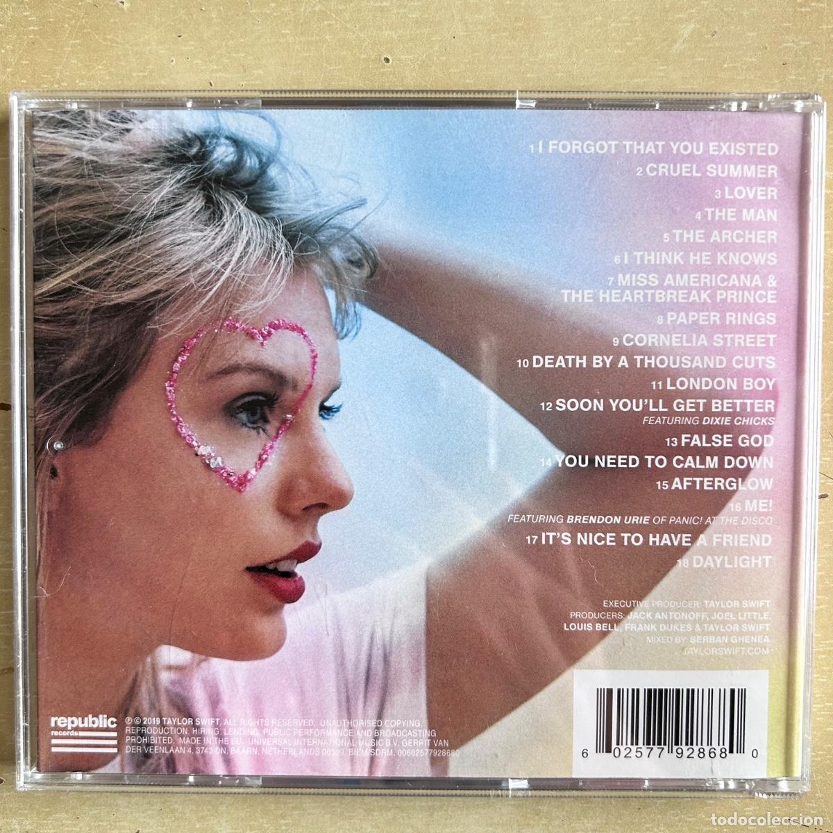 CDs de m&uacute;sica: CD de Taylor Swift - Lover - Foto 2
