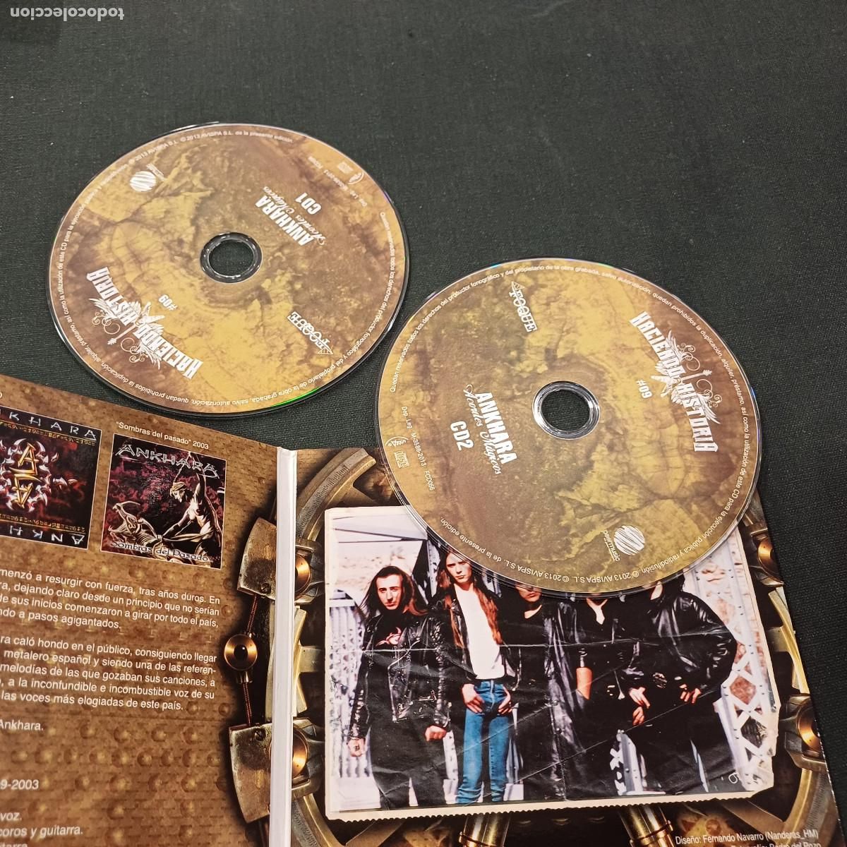 CDs de m&uacute;sica: ANKHARA/ACORDES MAGICOS/CD 2 DISCOS DIGIPACK. - Foto 2