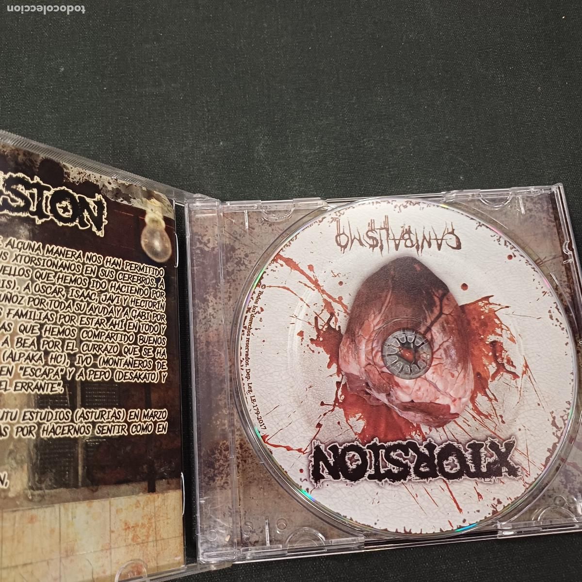 CDs de m&uacute;sica: XTORSION/CANIBALISMO/CD METAL. - Foto 2