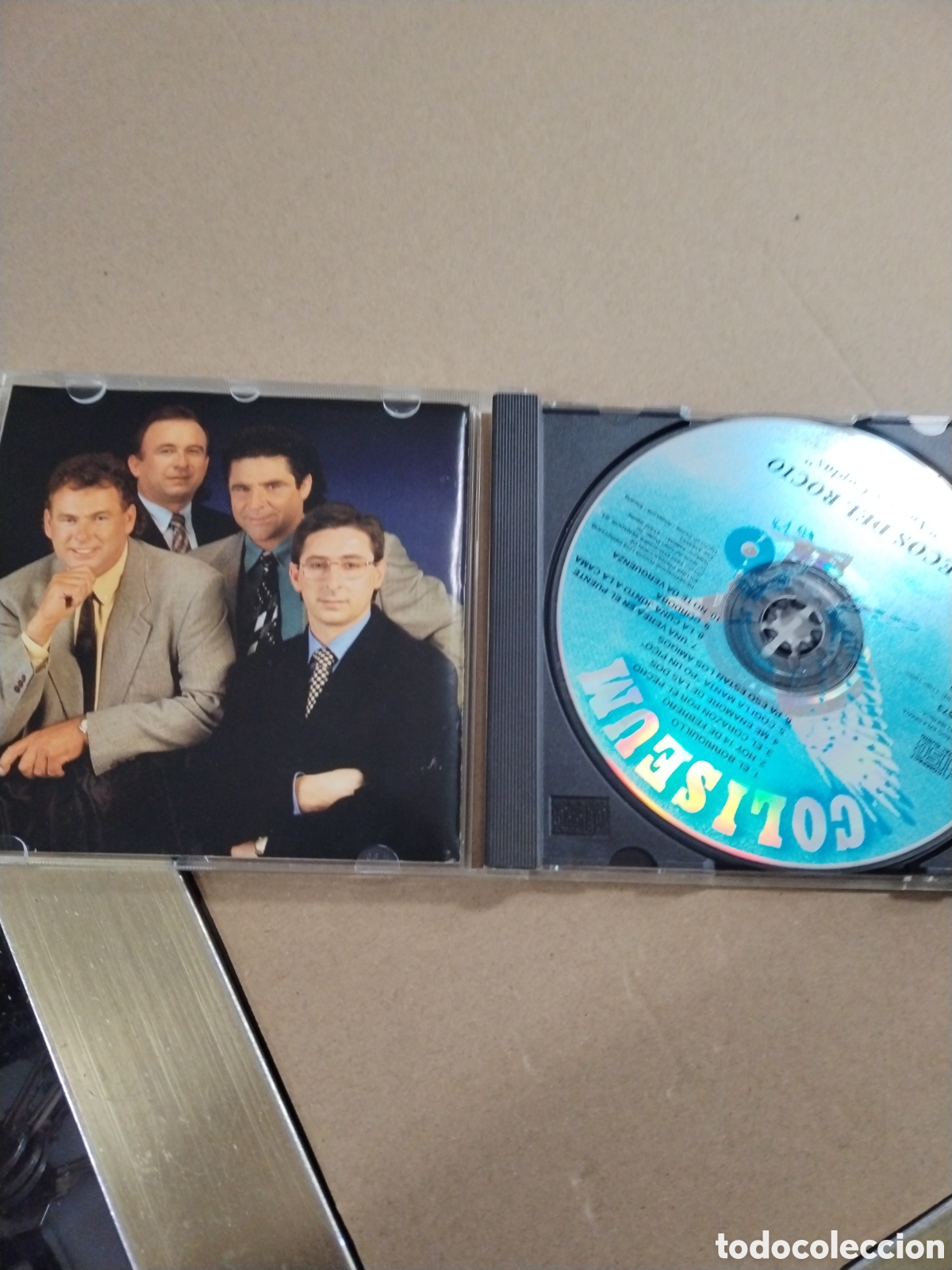 CDs de m&uacute;sica: ECOS DEL ROC&Iacute;O, AMOR Y COPLAS. 1995. CD. - Foto 3