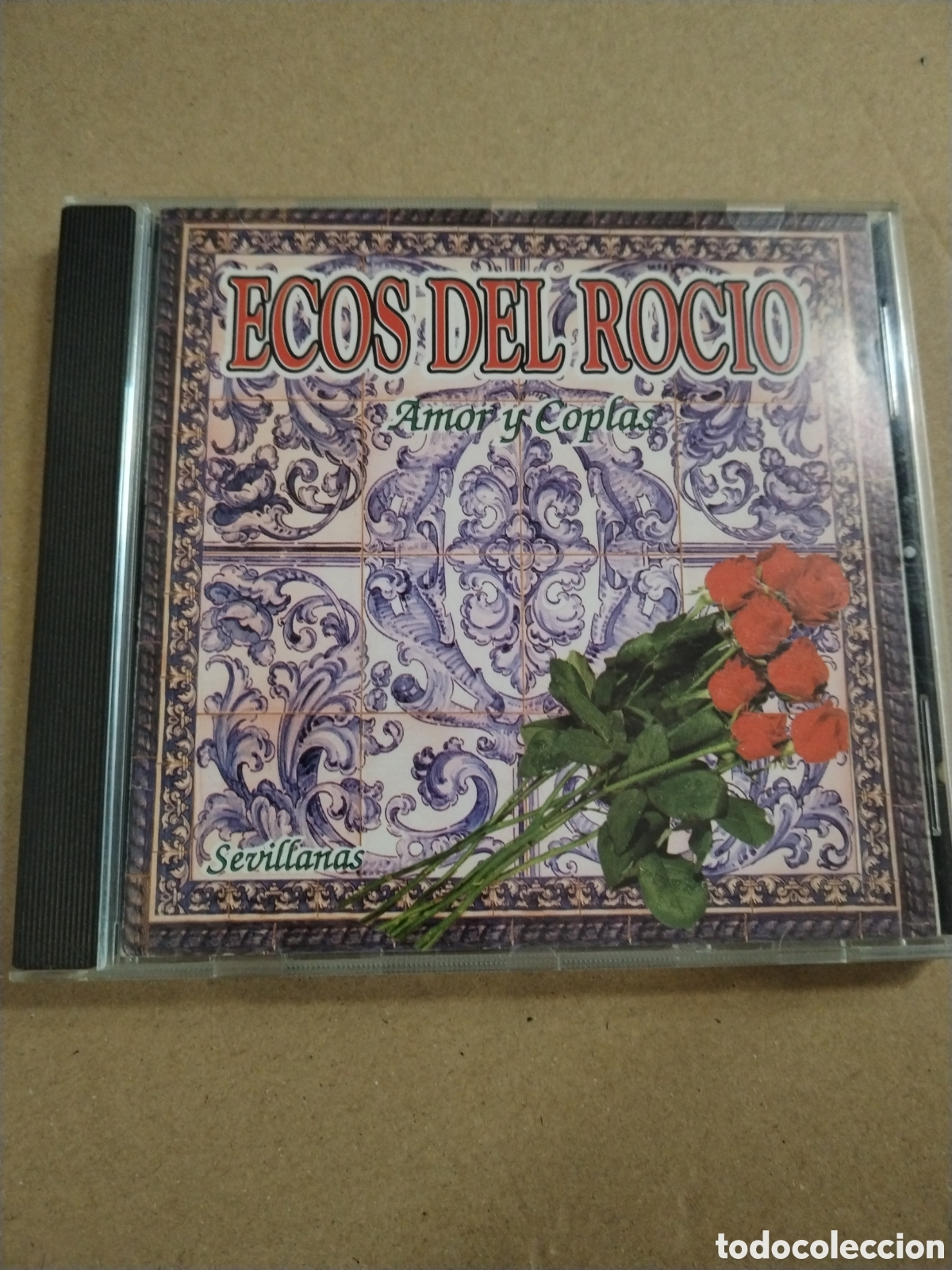 CDs de m&uacute;sica: ECOS DEL ROC&Iacute;O, AMOR Y COPLAS. 1995. CD. - Foto 1
