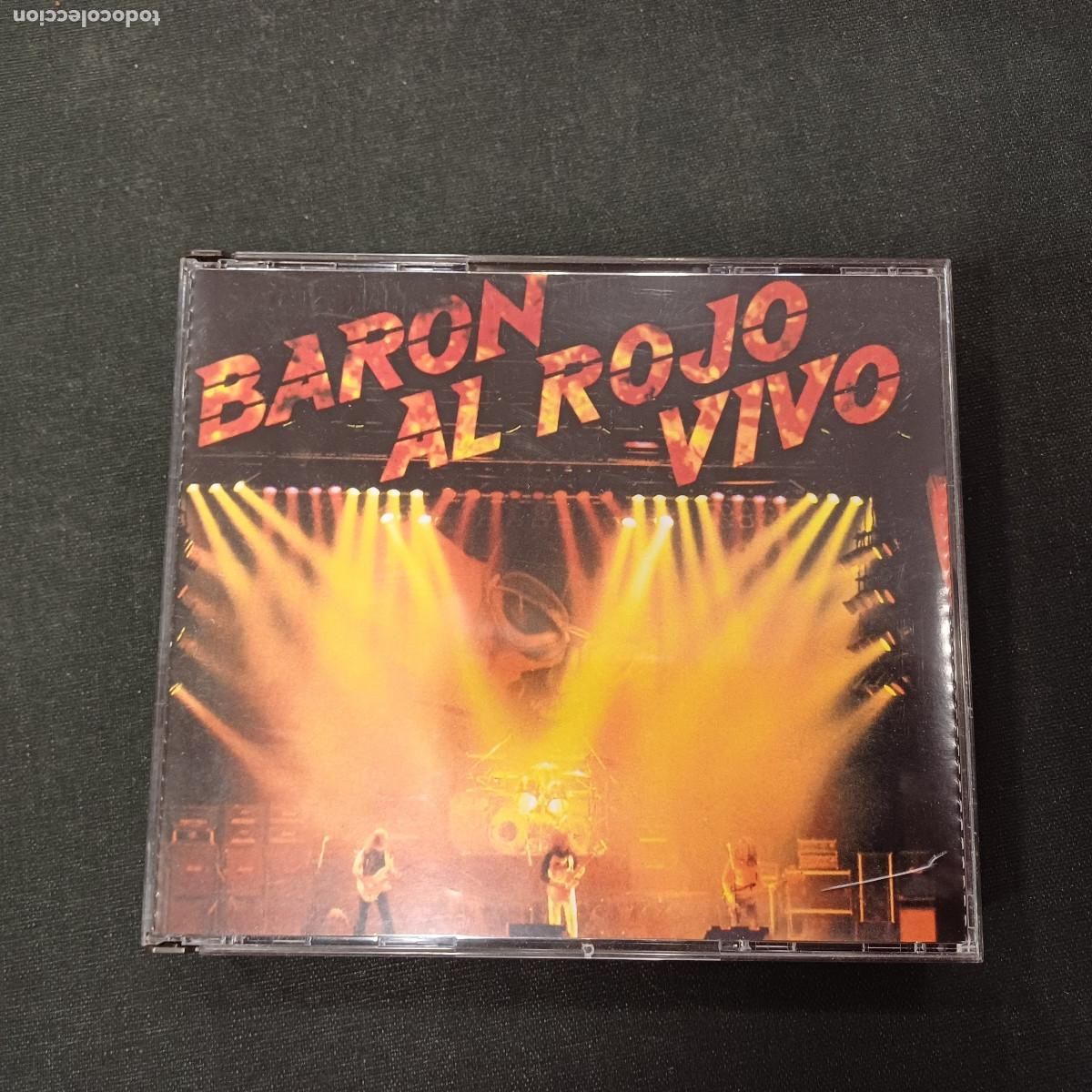 CDs de m&uacute;sica: BARON ROJO/AL ROJO VIVO/CD 2 DISCOS. - Foto 1
