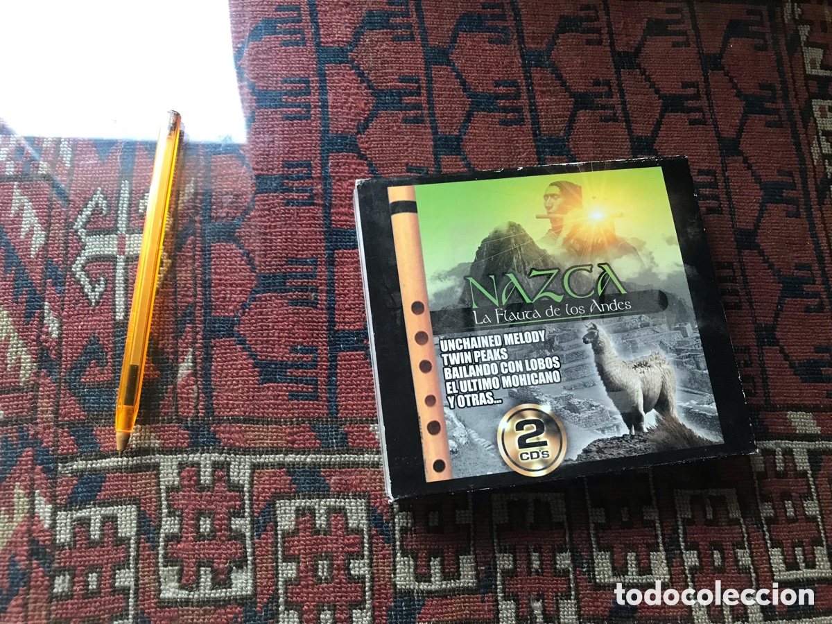 CDs de m&uacute;sica: Nazca. La flauta de los Andes. 2 CD&rsquo;s. - Foto 1
