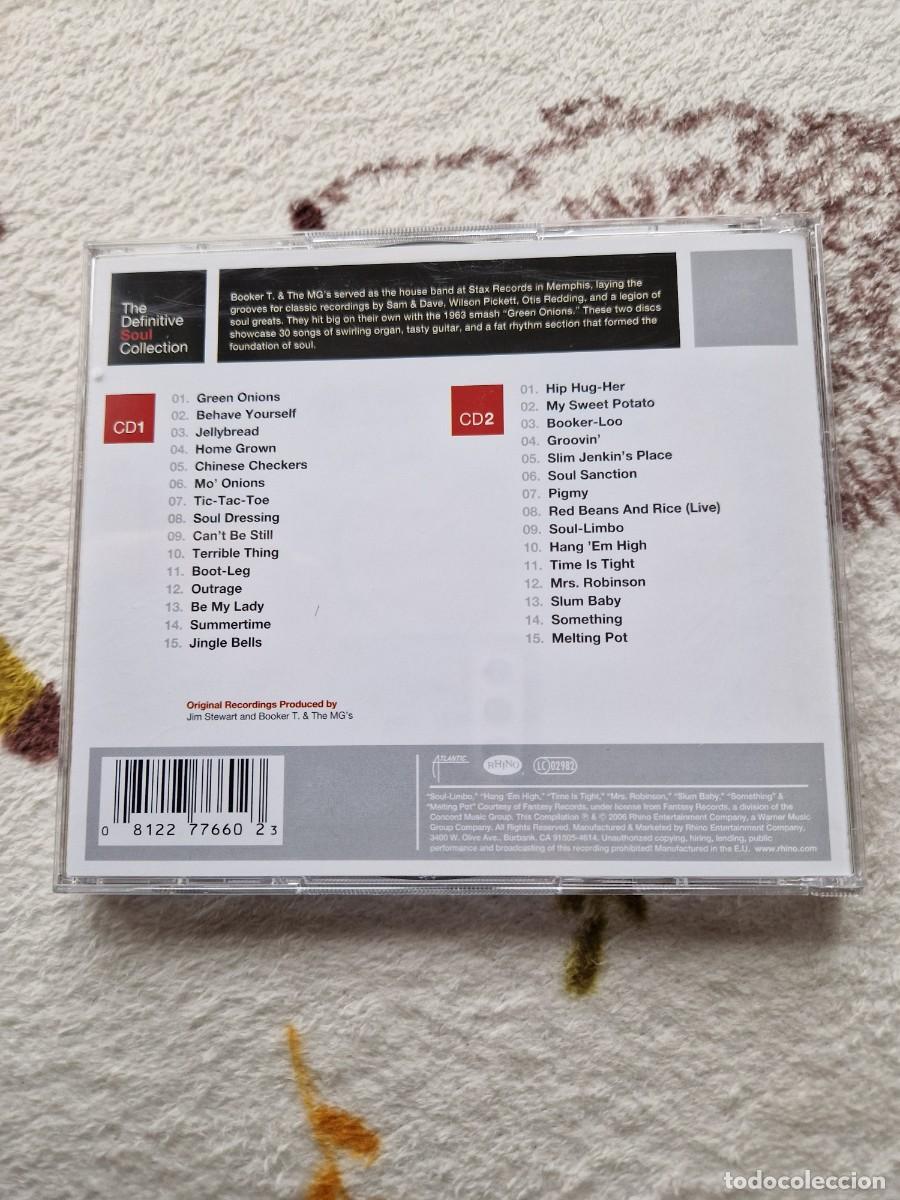 CDs de m&uacute;sica: Booker T & MGs - &rdquo;Definitive Collection&rdquo; 2cds - Foto 2