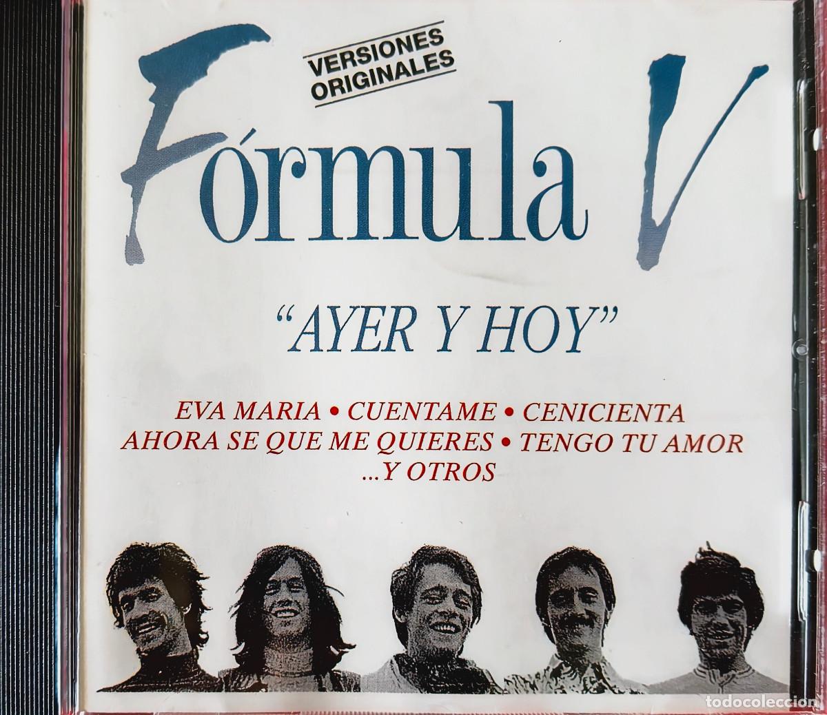 CDs de m&uacute;sica: F&oacute;rmula V: Ayer y hoy. Versiones originales - Foto 1