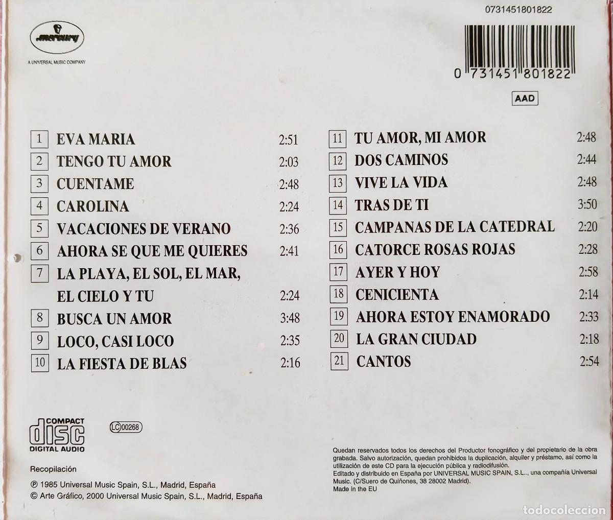 CDs de m&uacute;sica: F&oacute;rmula V: Ayer y hoy. Versiones originales - Foto 2
