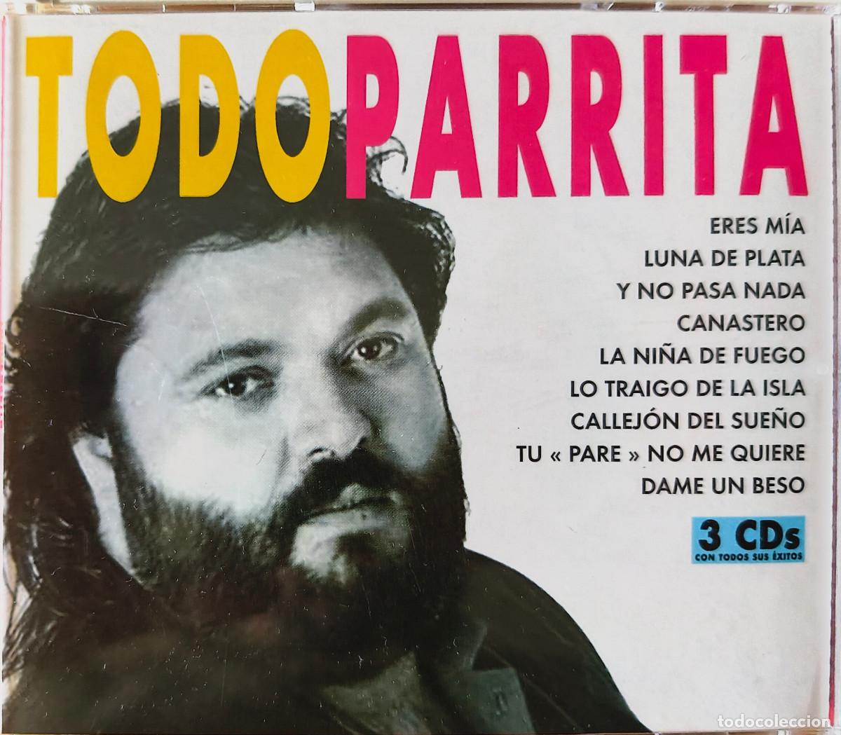 CDs de m&uacute;sica: Todo Parrita: 3 CDs con todos sus &eacute;xitos - Foto 1