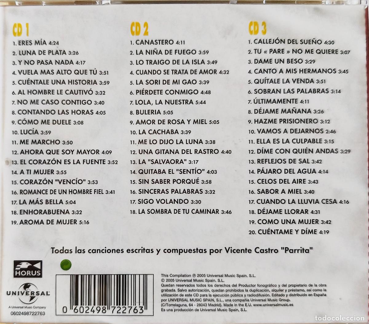 CDs de m&uacute;sica: Todo Parrita: 3 CDs con todos sus &eacute;xitos - Foto 2