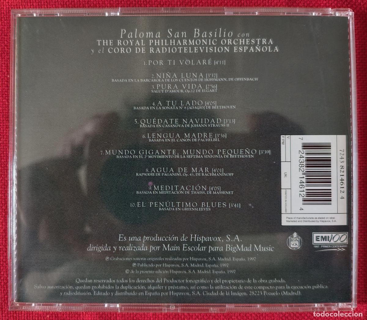 CDs de m&uacute;sica: Paloma San Basilio: Cl&aacute;sicamente tuya - Foto 2