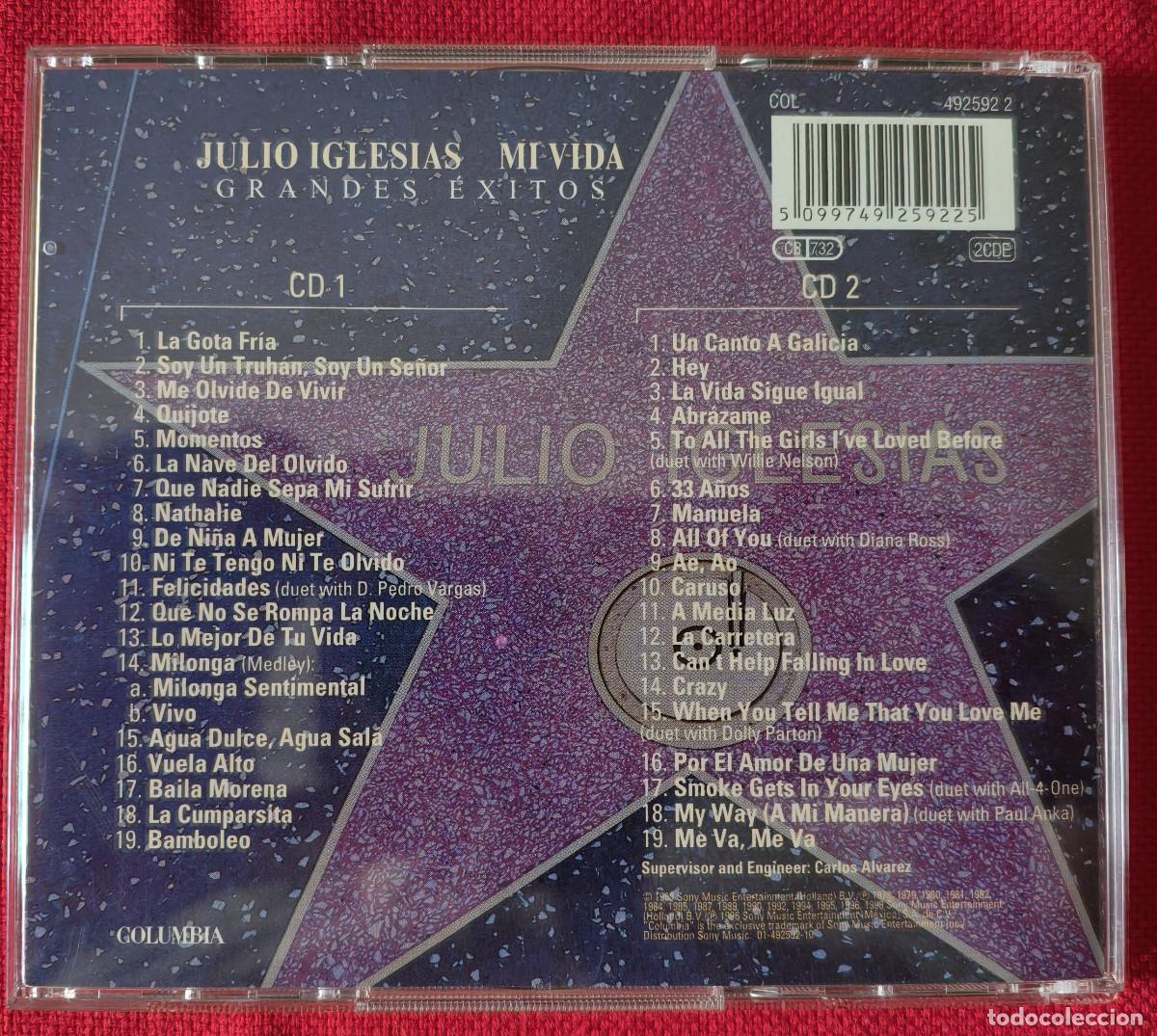 CDs de m&uacute;sica: Julio Iglesias: Mi vida - Foto 2