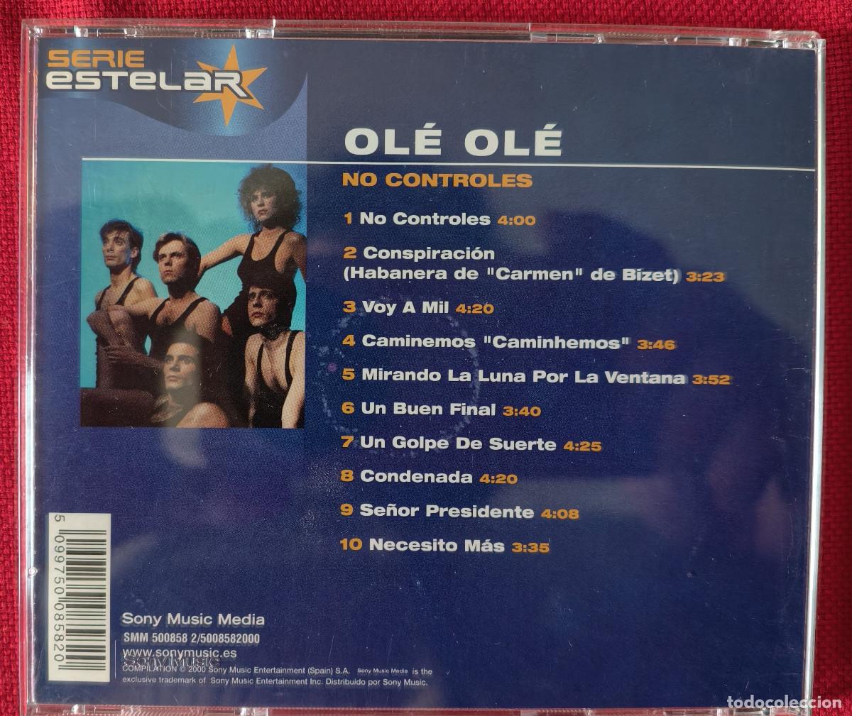 CDs de m&uacute;sica: Ol&eacute; Ol&eacute;: No controles - Foto 2