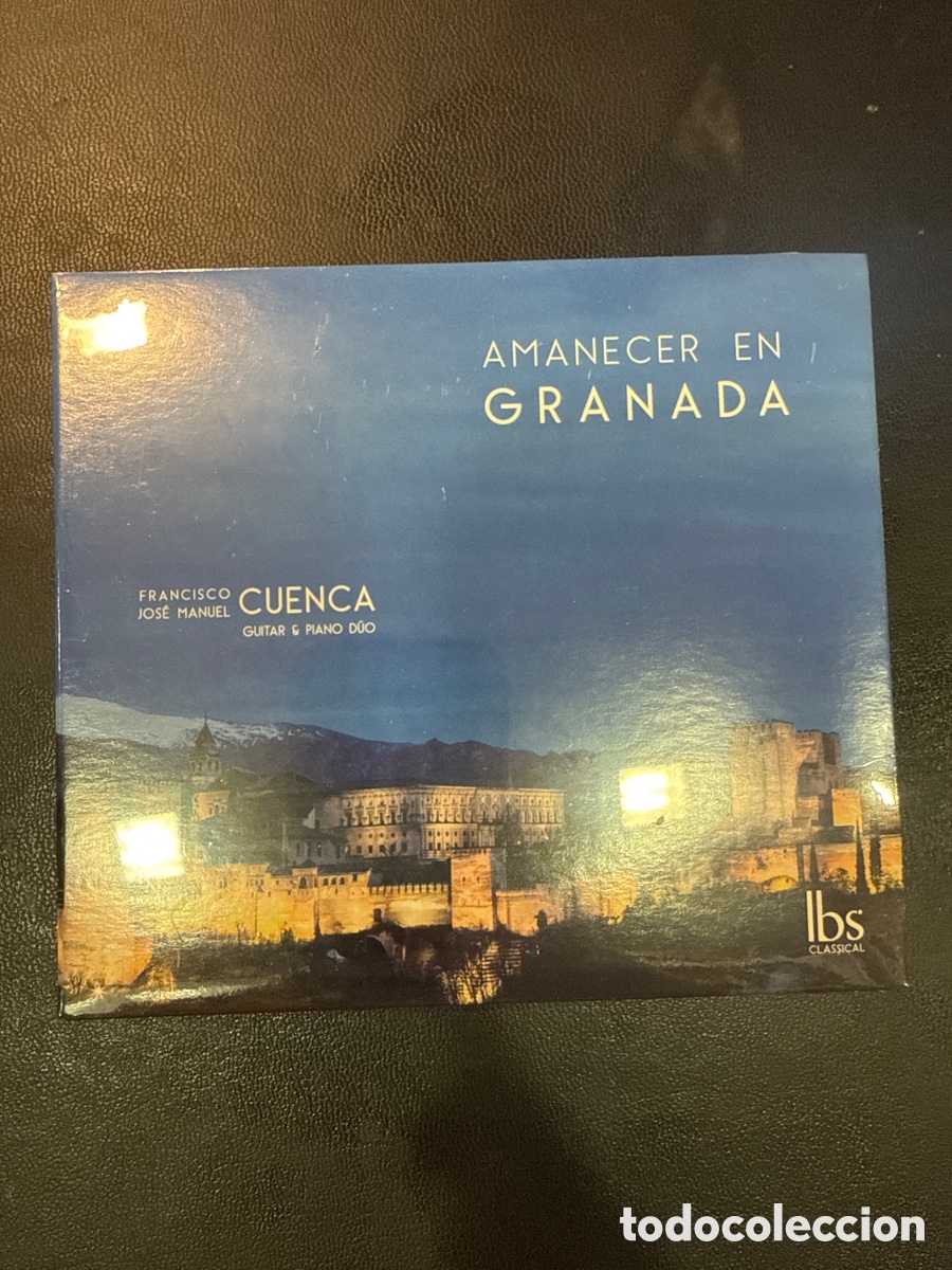CDs de m&uacute;sica: CUENCA, Jos&eacute; Manuel. Amanecer en Granada. CD - Foto 1
