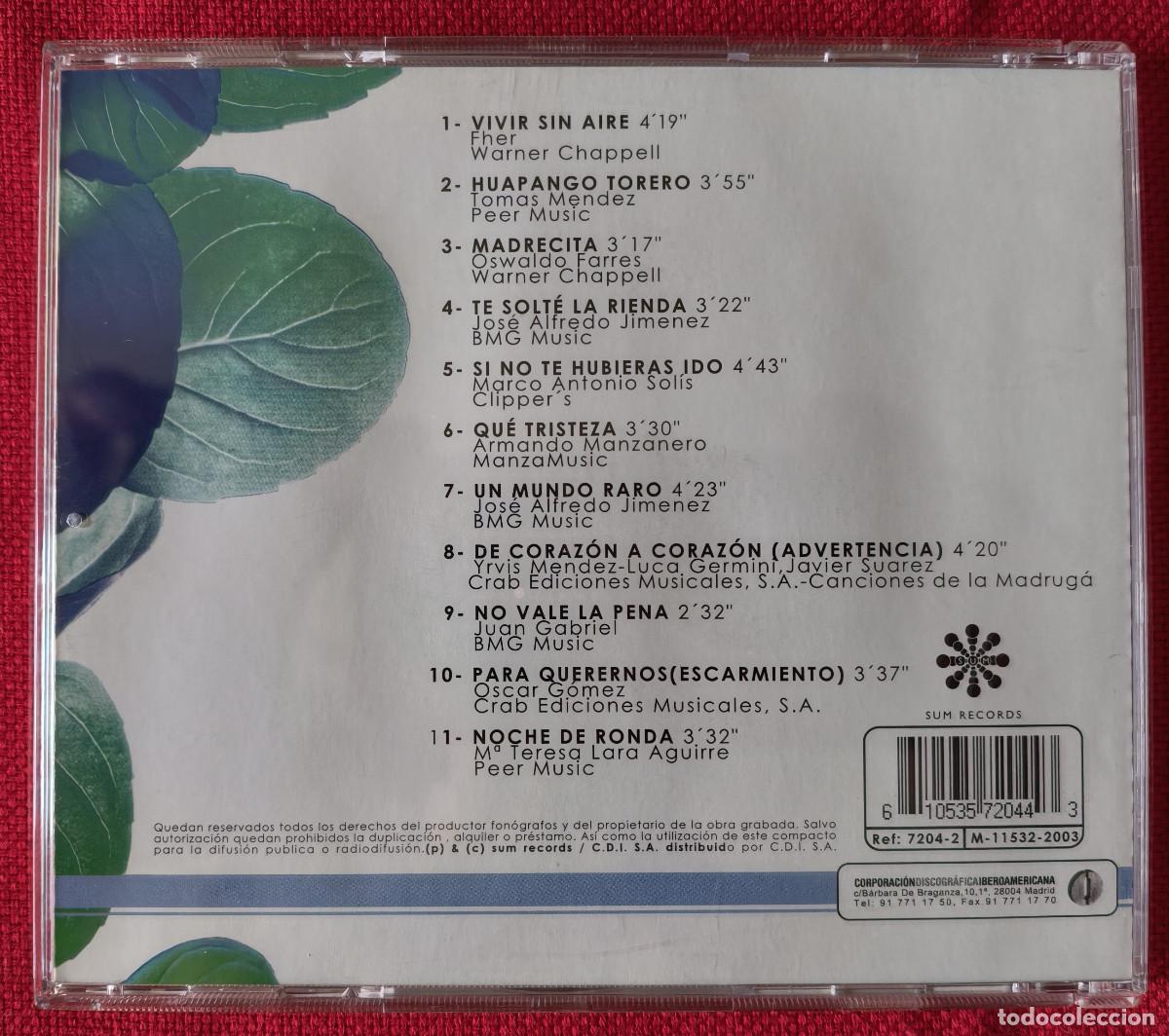 CDs de m&uacute;sica: Roc&iacute;o Jurado: Yerbabuena y Nopal - Foto 2