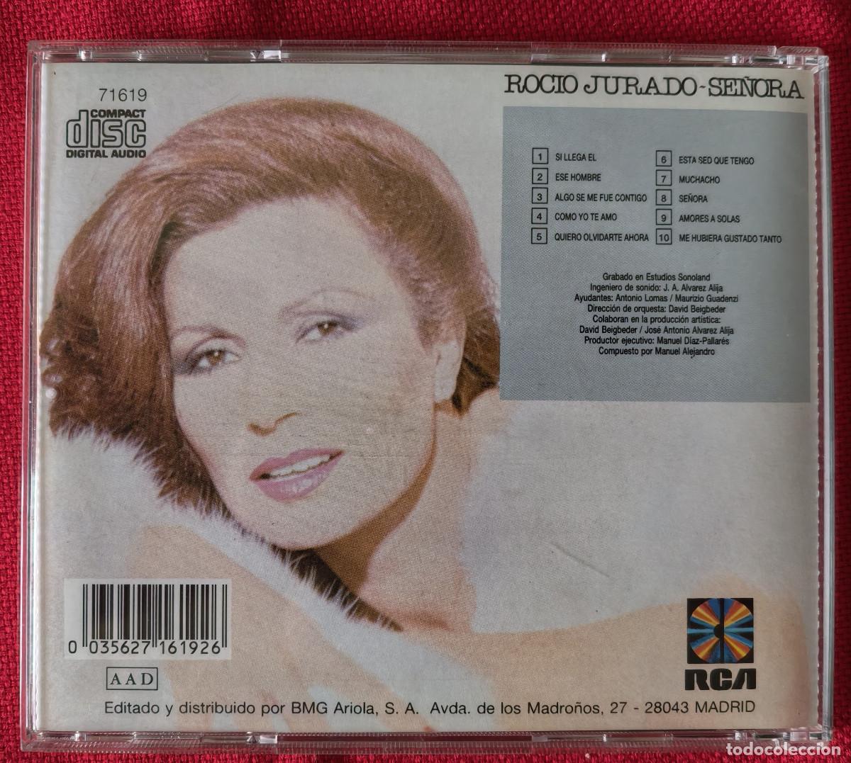 CDs de m&uacute;sica: Roc&iacute;o Jurado: Se&ntilde;ora - Foto 2