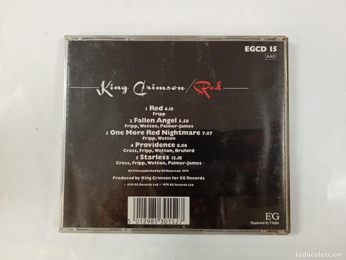 CDs de m&uacute;sica: KING CRIMSON. RED. CD. TDKV144 - Foto 2