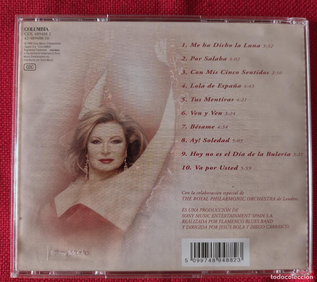 CDs de m&uacute;sica: Roc&iacute;o Jurado: Con mis cinco sentidos - Foto 2