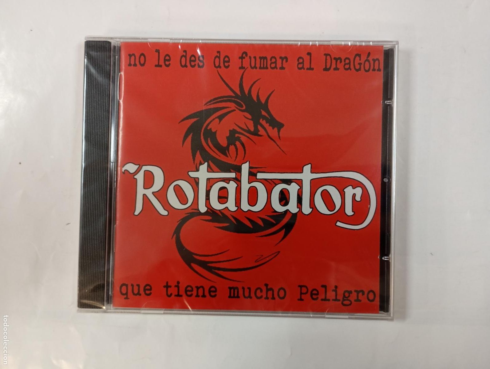 CDs de M&uacute;sica: ROTABATOR. NO LE DES DE FUMAR AL DRAGON. QUE TIENE MUCHO PELIGRO. LOGRO&Ntilde;O. FAX BAR. CD TDKV144