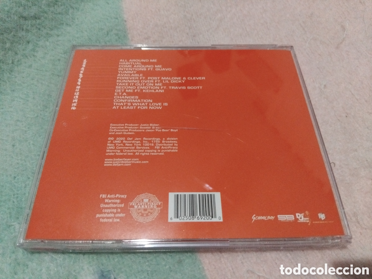 CDs de m&uacute;sica: Changes Justin Bieber ( cd nuevo sin uasr) - Foto 2