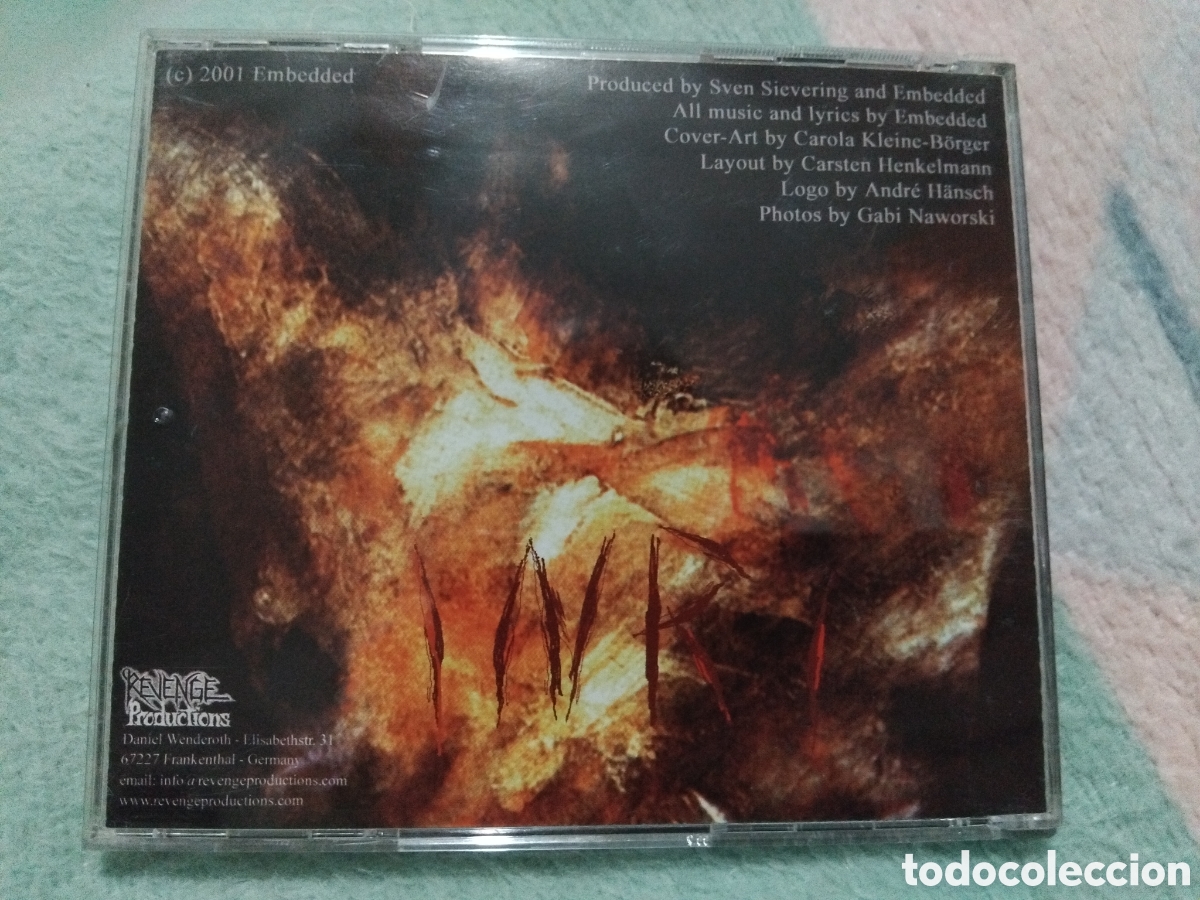CDs de m&uacute;sica: Embedded (cd Banished from the light) - Foto 2