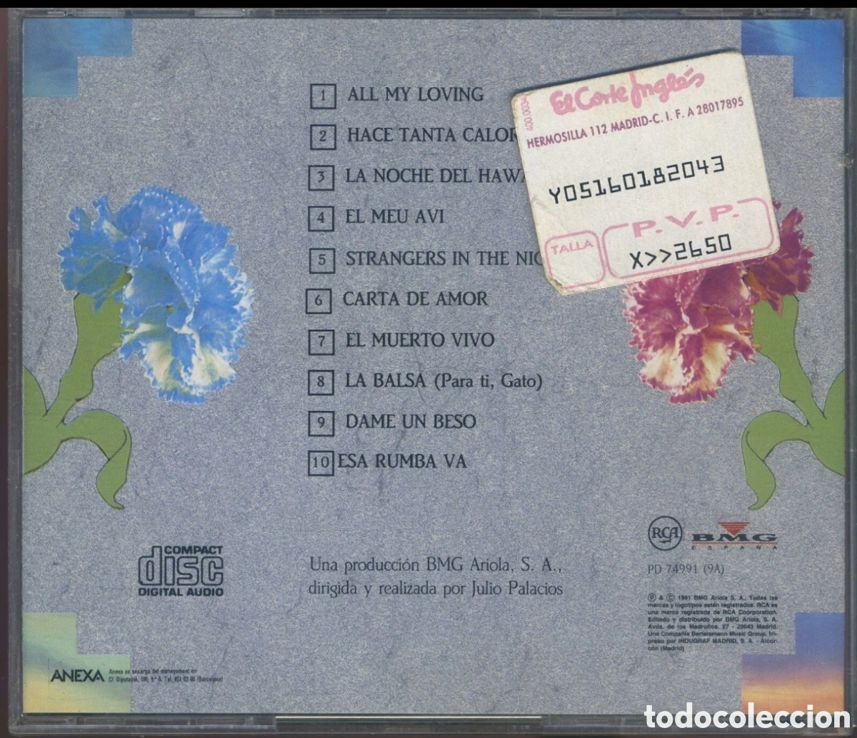 CDs de m&uacute;sica: Los Manolos: Pasion Condal - Foto 2