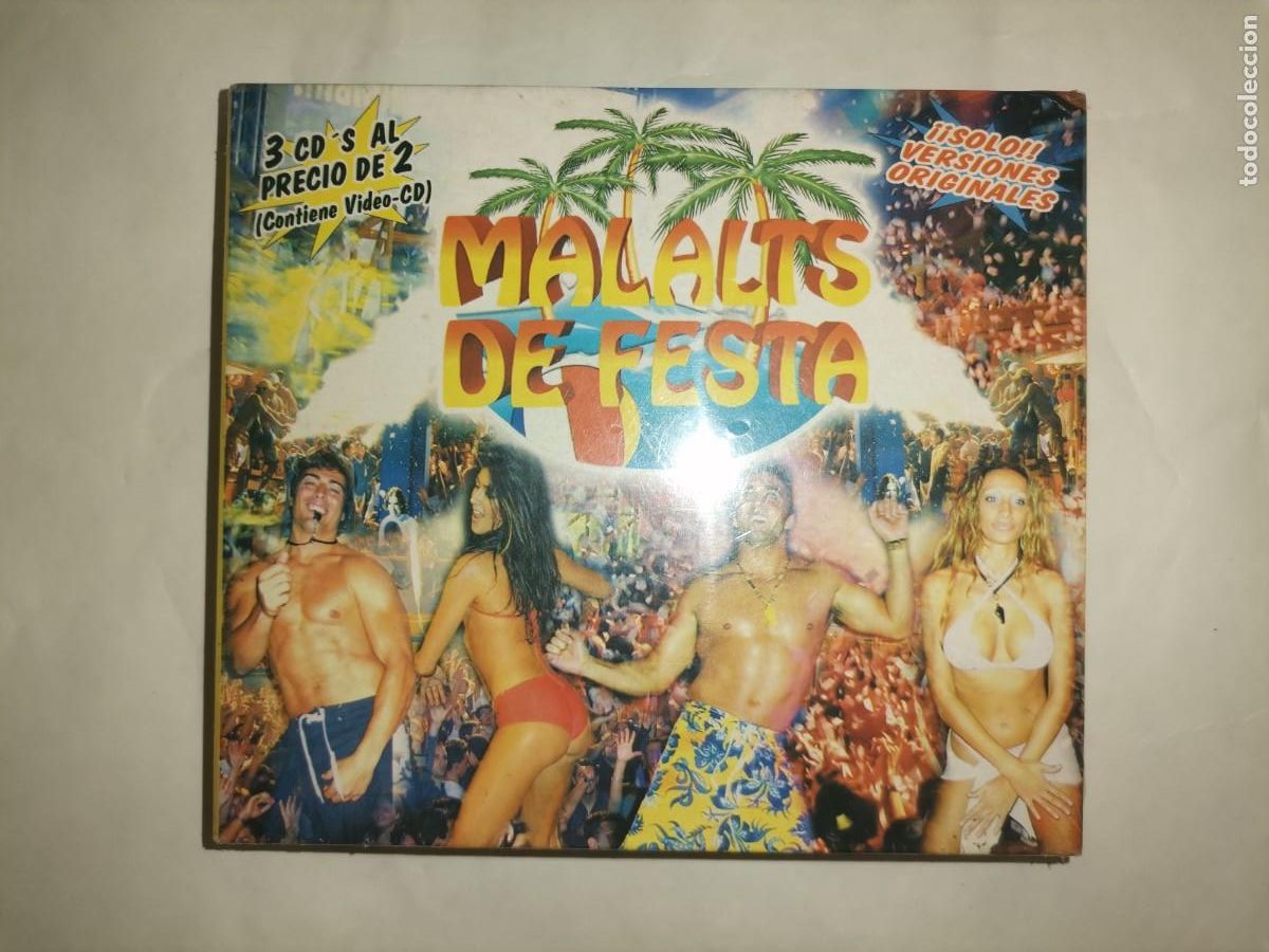 CDs de M&uacute;sica: Malalts de festa. Triple cd * precintado*