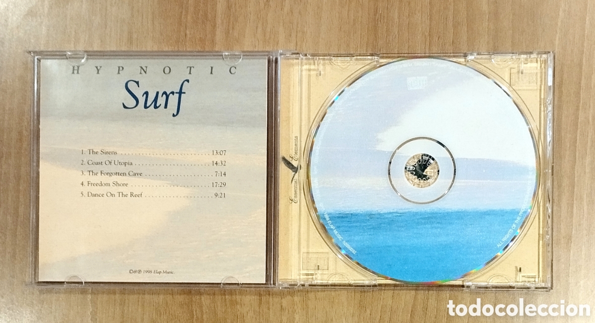 CDs de m&uacute;sica: CD &rdquo;HYPNOTIC SURF&rdquo;. A TRANQUIL AND MELODIE VOYAGE - Foto 3