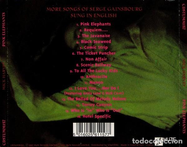CDs de m&uacute;sica: Mick Harvey - Pink Elephants - Foto 2