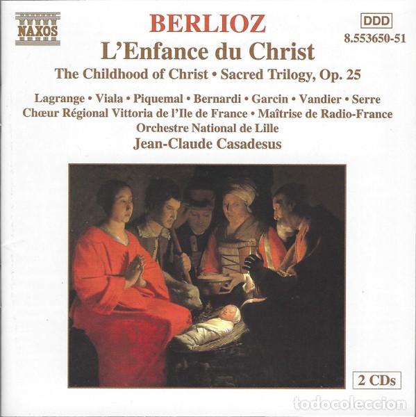 CDs de m&uacute;sica: Hector Berlioz - LEnfance du Christ (2 CDs) - Foto 1