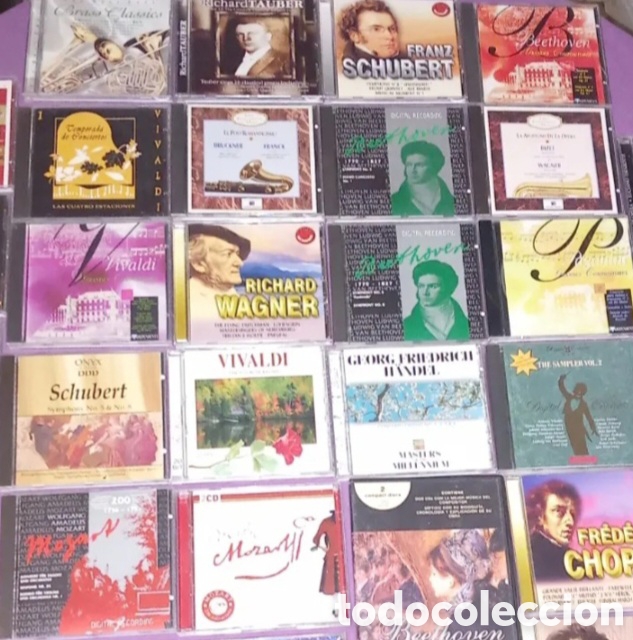 CDs de M&uacute;sica: LOTE 57&times;CDS(algunos dobles) GRANDES DE LA OPERA Y MUSICA CLASICA(discos excelente estado)