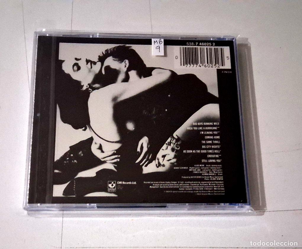 CDs de m&uacute;sica: SCORPIONS &rdquo;LOVE AT FIRST STING&rdquo; CD 9 TRACKS - Foto 2