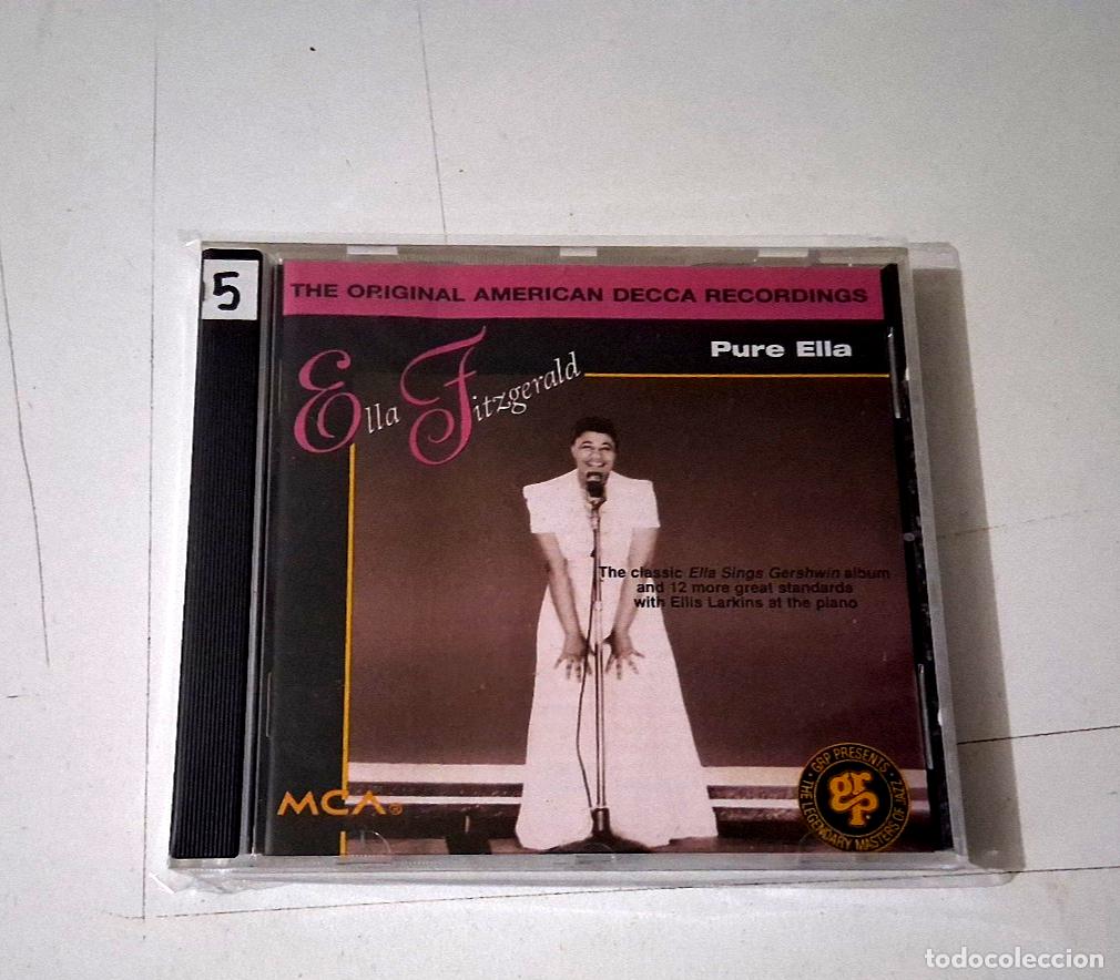 CDs de m&uacute;sica: ELLA FITZGERALD &rdquo;PURE ELLA&rdquo; CD 20 TRACKS - Foto 1