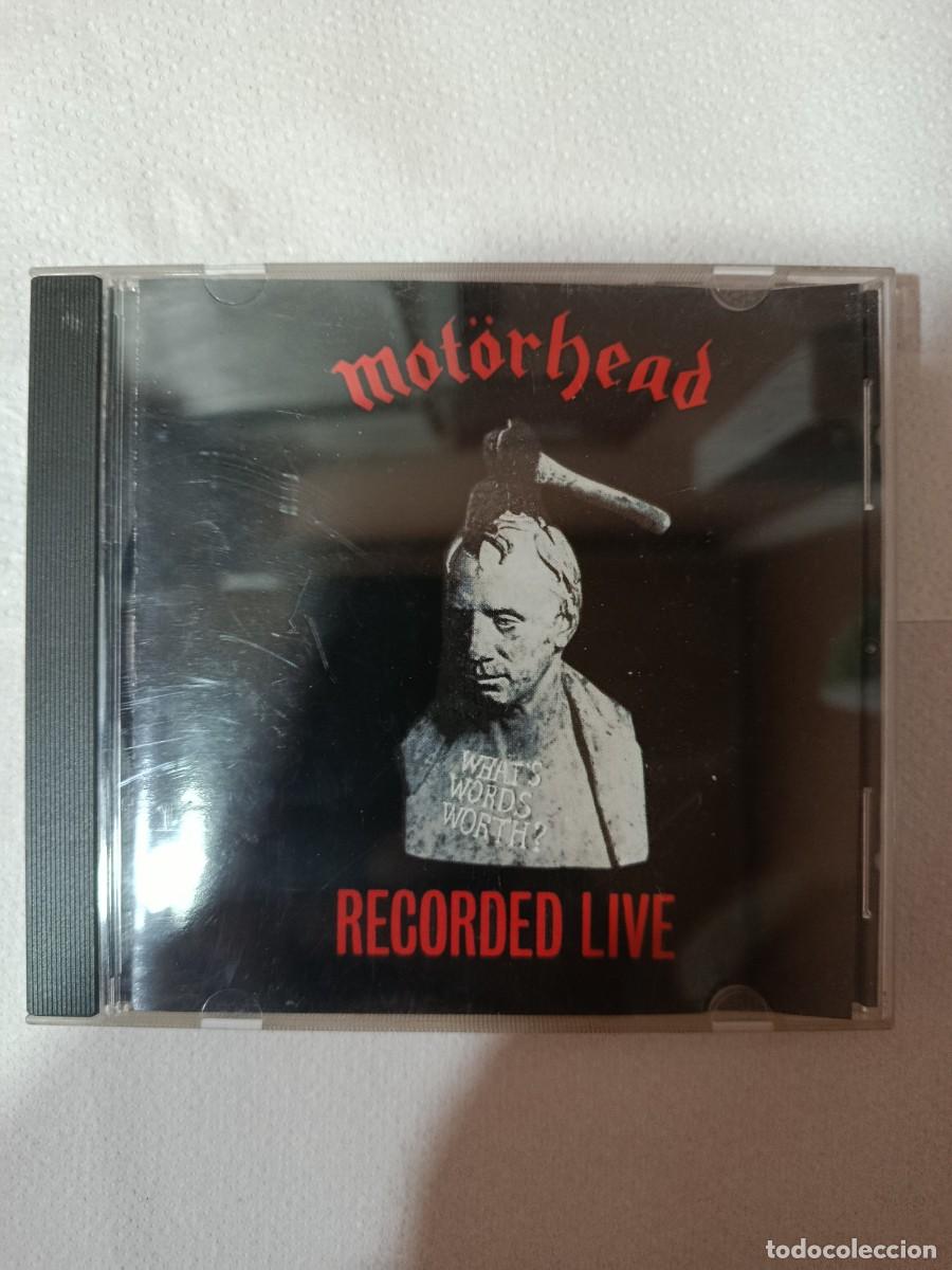 CDs de m&uacute;sica: CD Motorhead Recorded Live - Foto 1