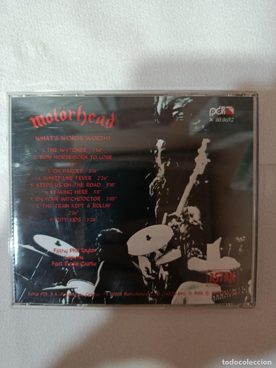 CDs de m&uacute;sica: CD Motorhead Recorded Live - Foto 3