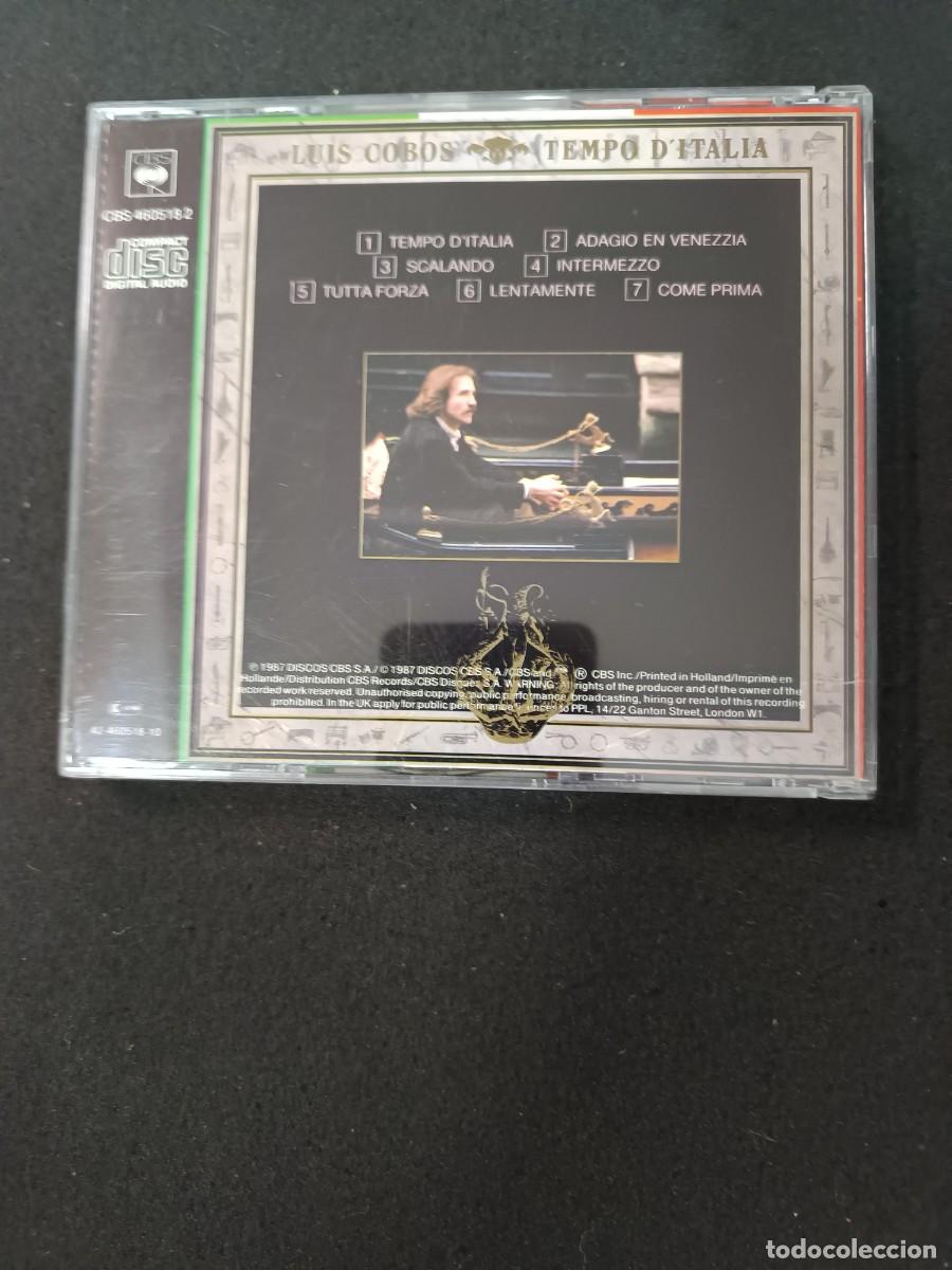 CDs de m&uacute;sica: LUIS COBOS. TEMPO DITALIA - Foto 2