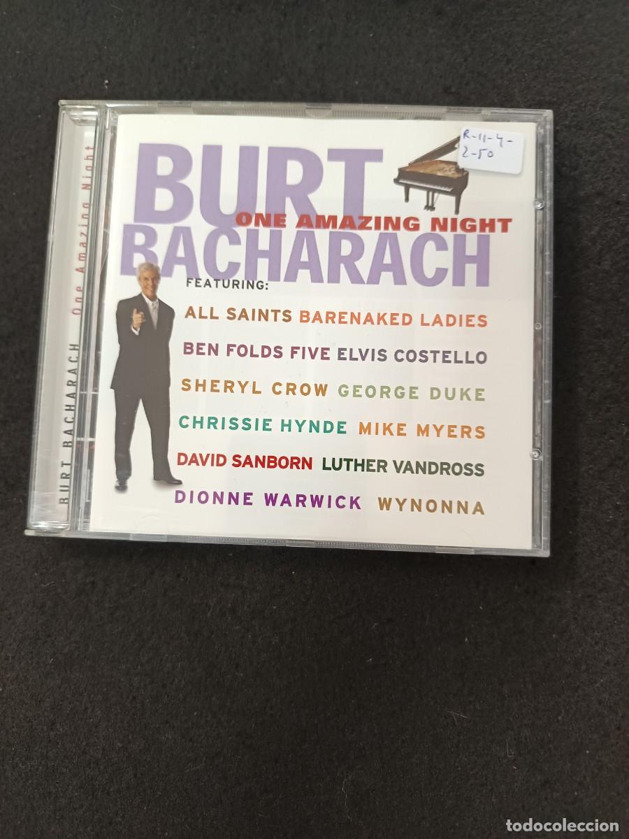 CDs de m&uacute;sica: BURT BACHARACH. ONE AMAZING NIGHT - Foto 1