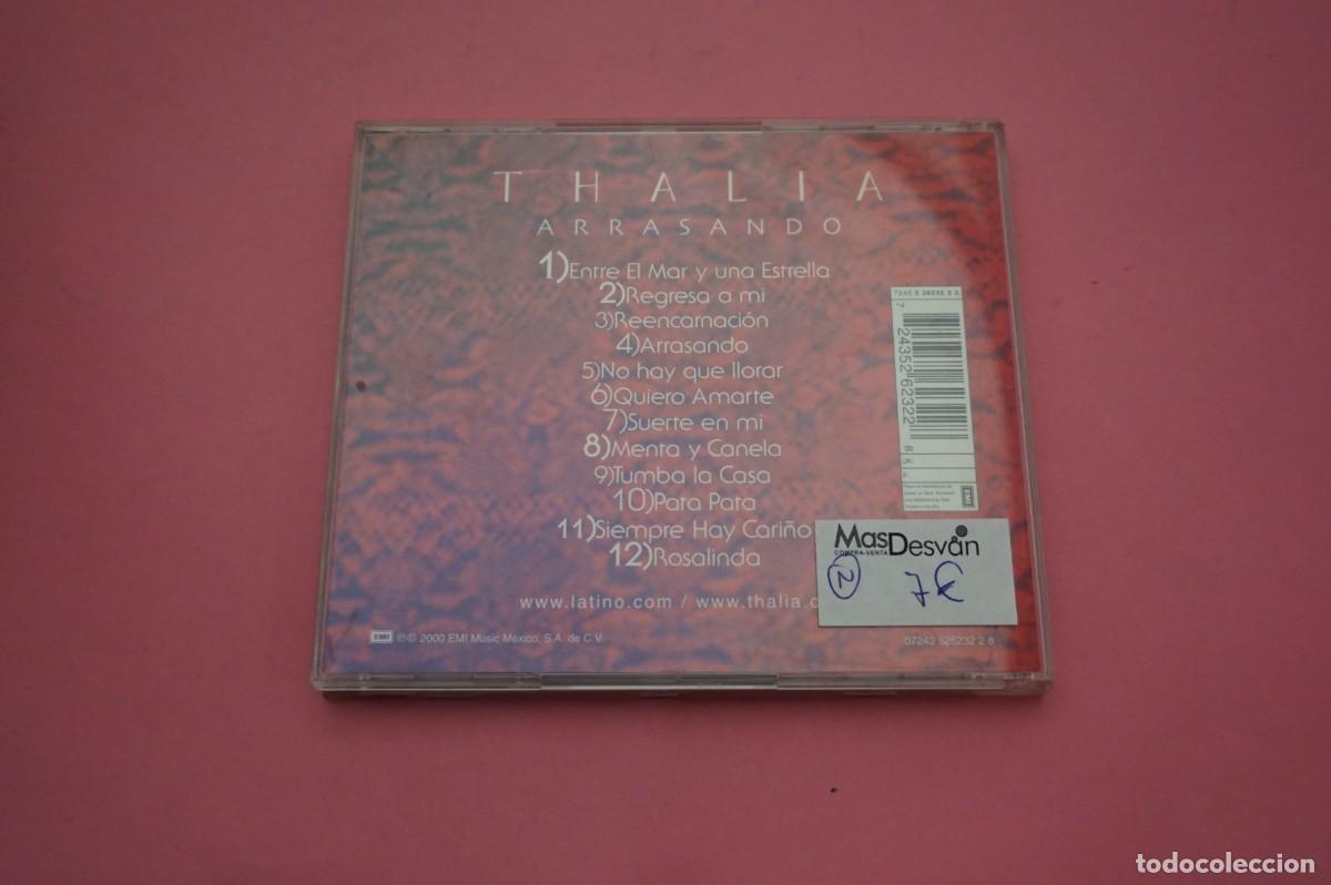 CDs de m&uacute;sica: CD - THALIA - ARRASANDO - DISCO EN ESTADO EXCELENTE - Foto 3