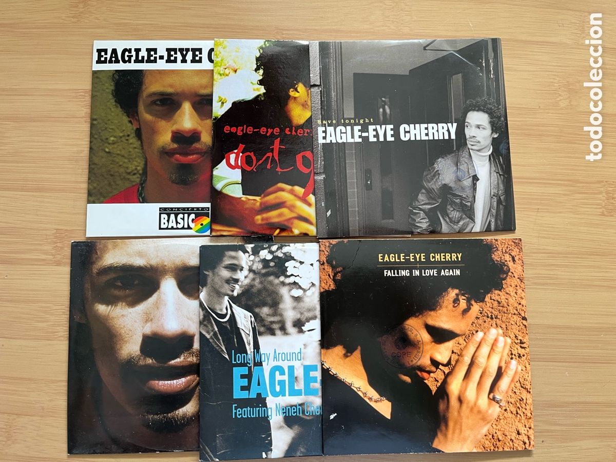 CDs de M&uacute;sica: EAGLE-EYE CHERRY. Falling in love again. Save tonight. Long way around. Skull tattoo. (6 cds single)