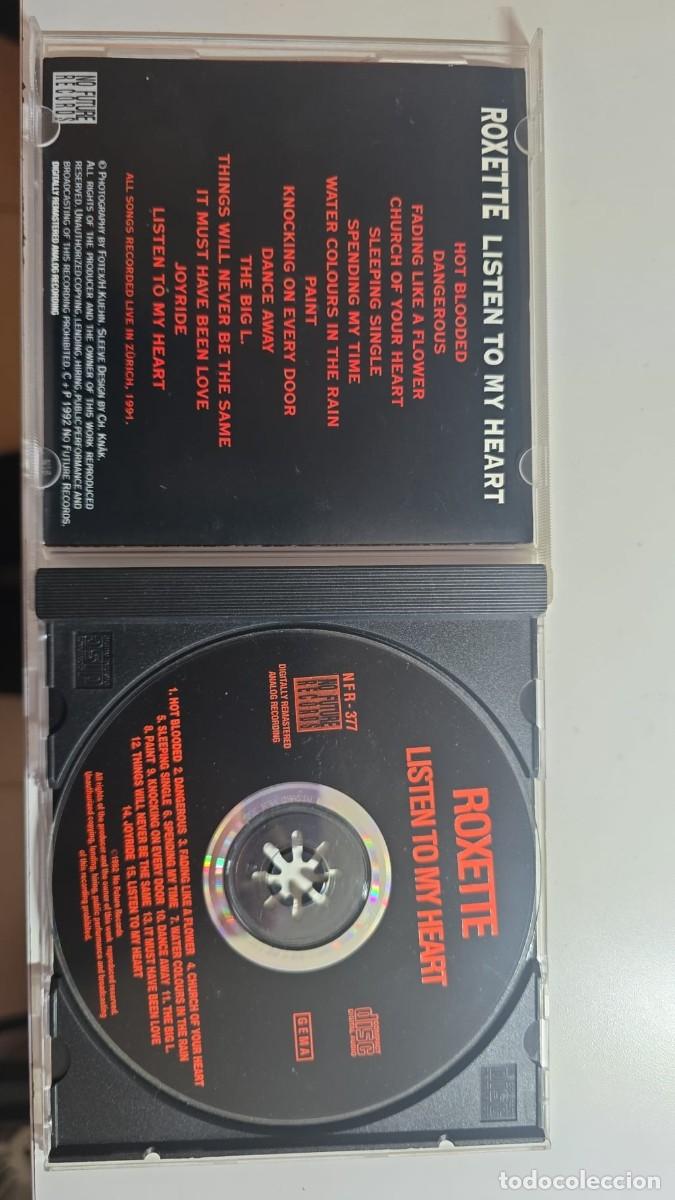 CDs de m&uacute;sica: CD Roxette - Listen To My Heart - Foto 2