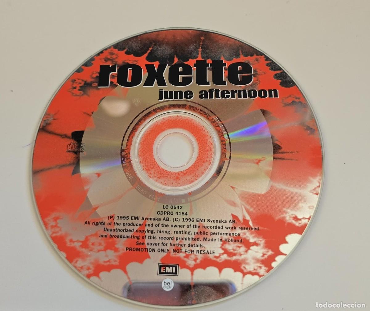 CDs de m&uacute;sica: Roxette CD Promo June Afternoon - Foto 3