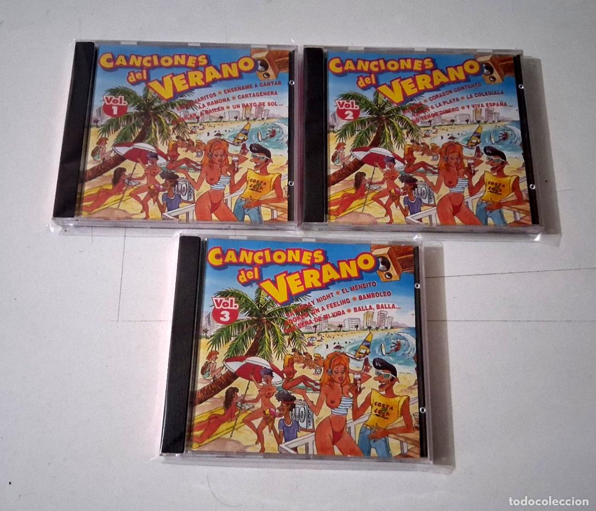 CDs de m&uacute;sica: CD &rdquo;CANCIONES DEL VERANO&rdquo; 3CD 36 TRACKS - Foto 1