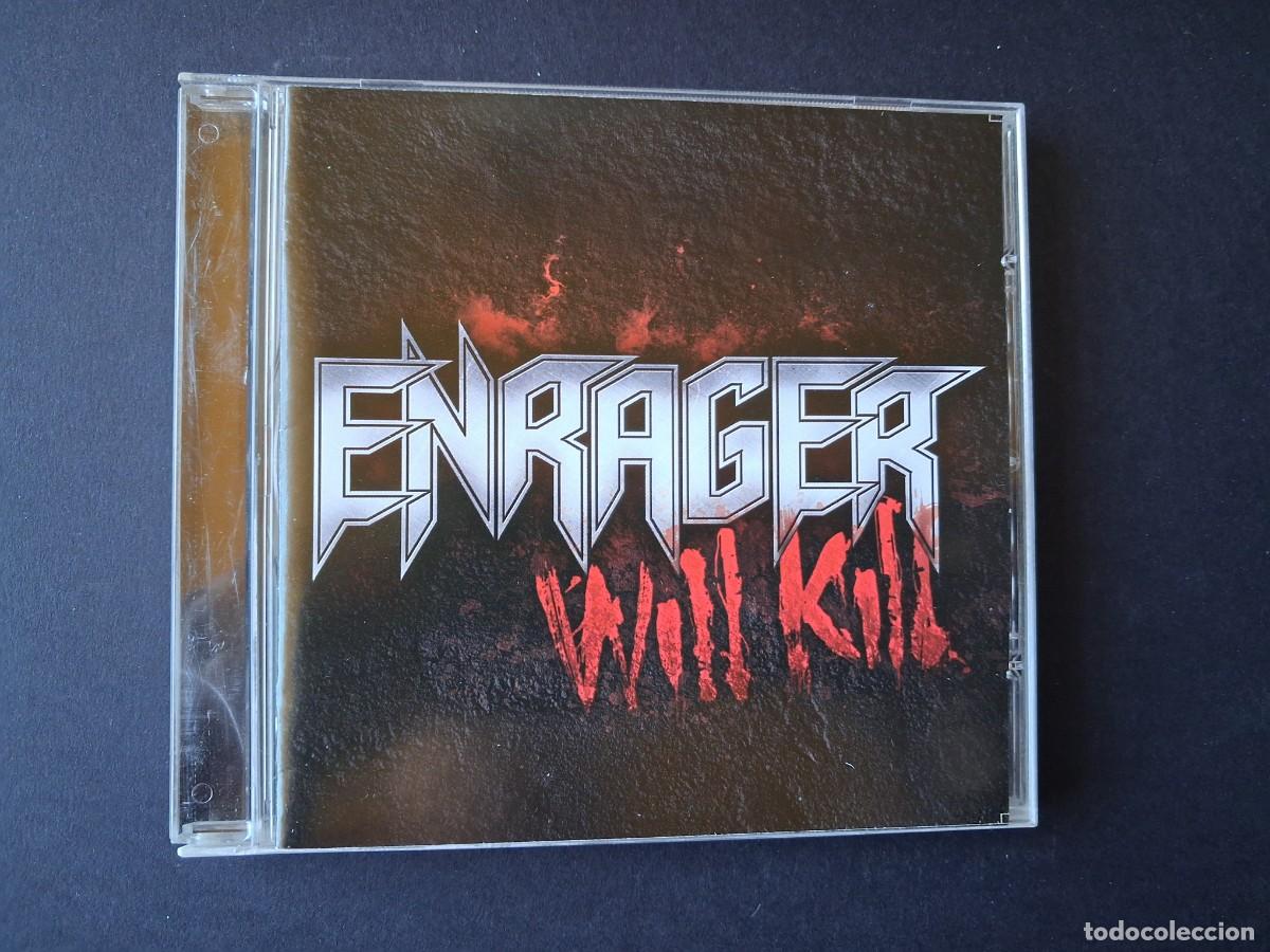 CDs de m&uacute;sica: ENRAGER. Will Kill. Heavy Metal - Foto 1