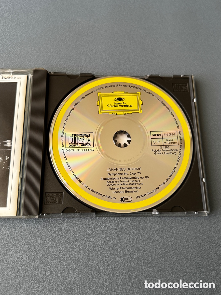 CDs de m&uacute;sica: Brahms -Symphonie No.2 - Leonard Bernstein - Foto 2