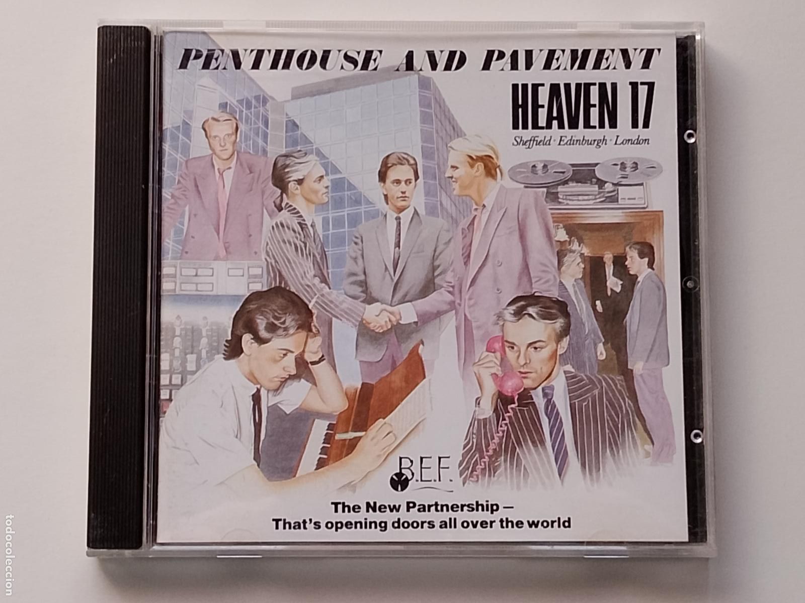 CDs de M&uacute;sica: Heaven 17-Penthouse And Pavement (CD Virgin) reed. clasico Synth-pop Post-punk 1981. Human League.