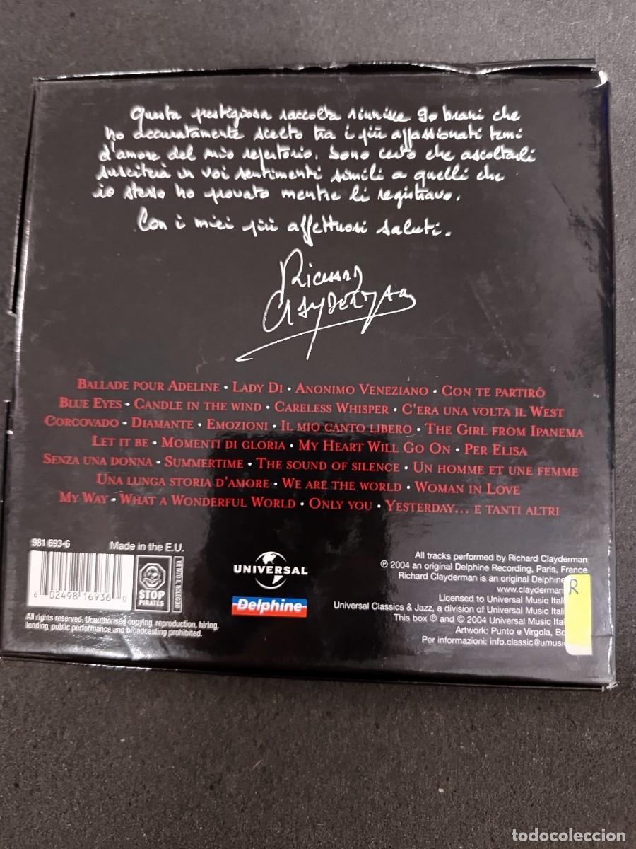 CDs de m&uacute;sica: 5 CDS. RICHARD CLAYDERMAN COLLECTION - Foto 2