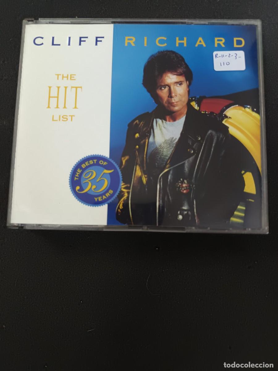 CDs de m&uacute;sica: 2 CD. CLIFF RICHARD. THE HITS LIST. - Foto 1